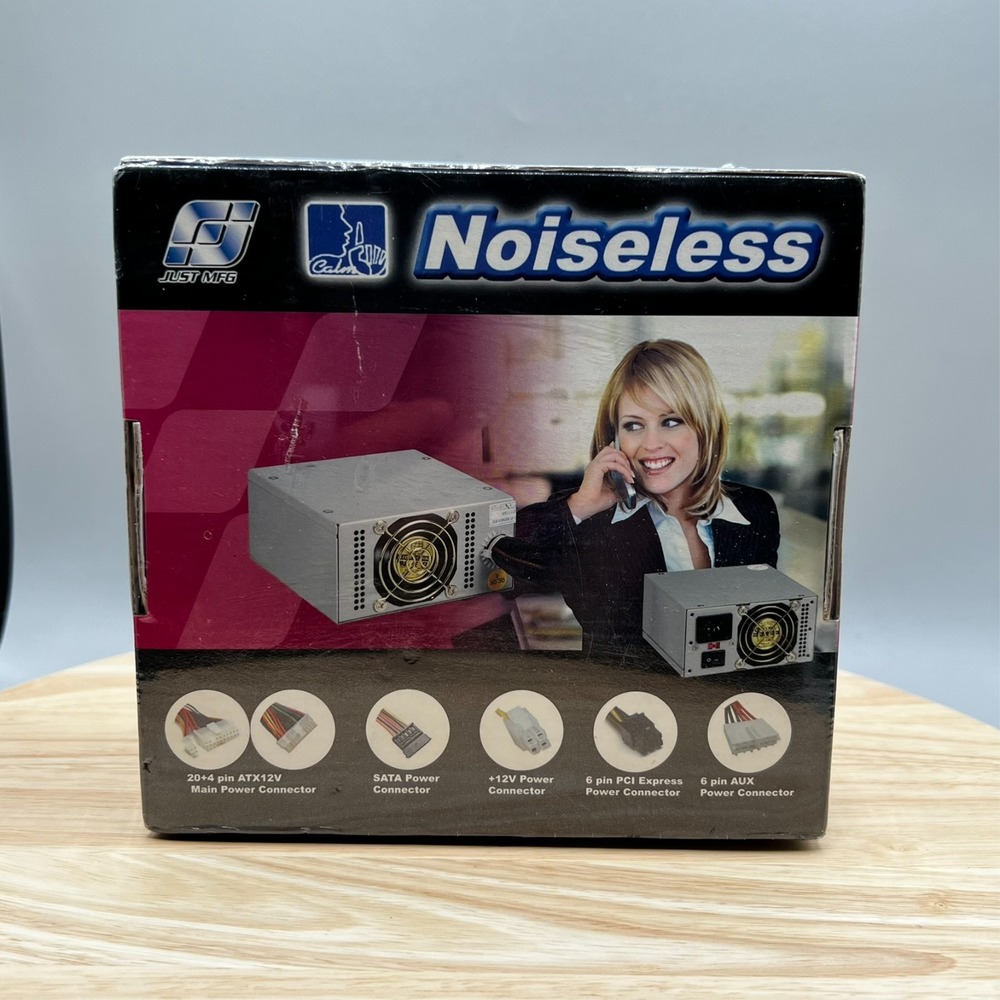 NOISELESS SFX12V Series mATX Power Supply HP Compaq eMachines New Sealed - Picture 2 of 6